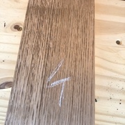 N°4 : densité 710, presque sur que c'est du chêne.