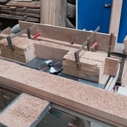 la scie à ruban manque de précision et de puissance donc système D