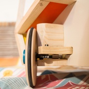 ... et reliées par une barre ! C'est bien rigide