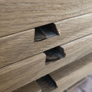 Usinage des facades pour accueillir les renforts