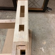 Feuillure piétement