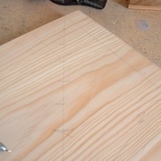 Tracé des points au compas