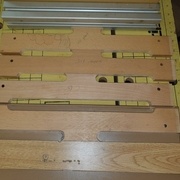 Copiage du gabarit pour réaliser les 4 pièces identiques