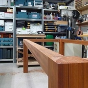 Premier assemblage de la structure