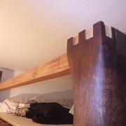 modification  par rapport au plan , sinon je ne pouvais pas monter .