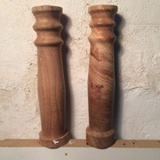 2 manches en cours de finition