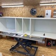 Montage à l'horizontale