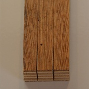 (Vue de dessous, même sens de coupe que la première)