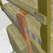 **e/** Nous répétons l'opération sur la seconde joue .