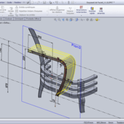 Extrusion de l'accoudoir