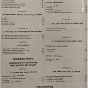 sciage du bois 2ème partie