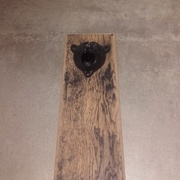 loupe de chêne vinaigre et paille de fer léger