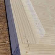 panneau à plate bande