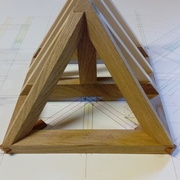 Mise en place provisoire des chevrons