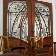 Porte par Hector Guimard  http://aubistrotducoin.canalblog.com