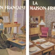 Jacques Hauville en couverture de la Maison française en octobre et novembre 1950 http://art-utile.blogspot.fr