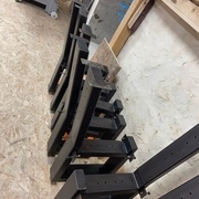 Les pieds vernis après oxydation