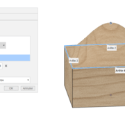 sans option mais avec un point comme rail