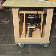 Rangement provisoire en attendant le meuble