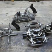 Le 45 en haut, le 50 à gauche et le 55 à droite