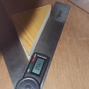 Vérification de l'angle raboté