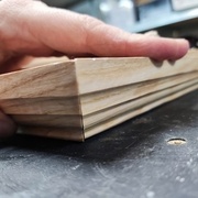 Rendu du profil en coupe d'onglet