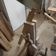 tenon à mi bois à la scie