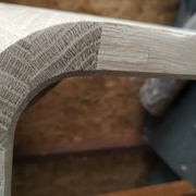 Un chanfrein et ponçage plus tard, c'est acceptable