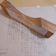 Partie concave et épure