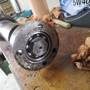 l'arbre et roulement bas