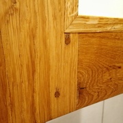 essai de parcloses posées sur une "double" feuillure