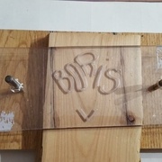 Positionnement de la planche à graver