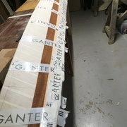 ajustement du feuillet en sapelli