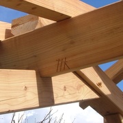 Les marques du charpentier...