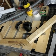 Collage de l'assemblage arc hamac