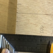 On ramène les graduations sur l'hypoténuse