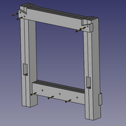 Vis pour les trétaux
