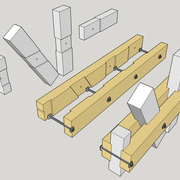(fig 3) Moisage à double entailles