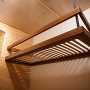 Le sommier en place dans la structure