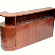Meuble d angle art déco (style paquebot) https://www.pinterest.fr