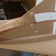 Raccord avec la partie haute côté convexe