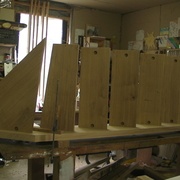 Montage des marches volée haute