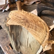 Premier essai avec du robinier