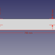 "Bearer" (la partie haute des trétaux des pieds) - esquisse en cours pour la V1