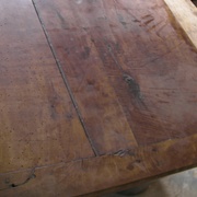 Le plateau côté parement