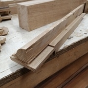 traverse basse ouvrant (jet d'eau dans la masse, assemblage flottage encastré)