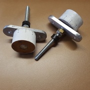 Molettes assemblées avant montage