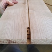 Rainure pour ruban led