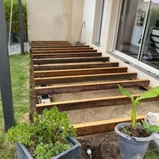 Mise en place des traverses