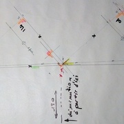la poutre reste droite en dessous mais diminuée sur le dessus pour recevoir les écoinçons de la partie balancée